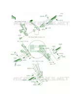 Footrests per Kawasaki Ninja ZX-6R ABS 2013