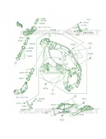 Frame per Kawasaki Ninja ZX-6R ABS 2013