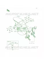 Front Fenders per Kawasaki Ninja ZX-6R ABS 2013