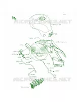 Fuel Evaporative SystemCA per Kawasaki Ninja ZX-6R ABS 2013