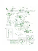 Fuel Tank per Kawasaki Ninja ZX-6R ABS 2013