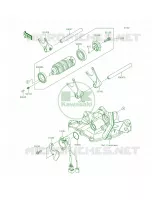 Gear Change DrumShift Forks per Kawasaki Ninja ZX-6R ABS 2013