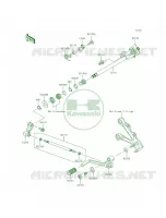 Gear Change Mechanism per Kawasaki Ninja ZX-6R ABS 2013