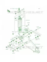 SuspensionShock Absorber per Kawasaki Ninja ZX-6R ABS 2013