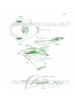 DecalsBlackEEFCN per Kawasaki Ninja ZX-6R  2013