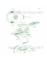 DecalsGreenEDF per Kawasaki Ninja ZX-6R  2013