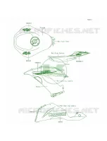 DecalsOrangeEEF per Kawasaki Ninja ZX-6R  2013