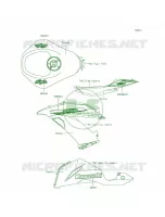 DecalsOrangeEEF per Kawasaki Ninja ZX-6R  2013