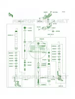 Front Fork per Kawasaki Ninja ZX-6R  2013