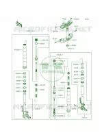 Front Fork per Kawasaki Ninja ZX-6R  2013