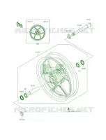 Front Wheel per Kawasaki Ninja ZX-6R  2013