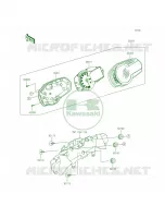 Meters per Kawasaki Ninja ZX-6R  2013