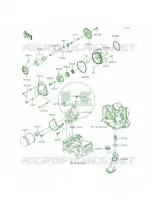 Oil PumpOil Filter per Kawasaki Ninja ZX-6R  2013
