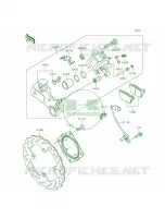 Rear Brake per Kawasaki Ninja ZX-6R  2013