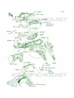 Rear Fenders per Kawasaki Ninja ZX-6R  2013
