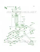 SuspensionShock Absorber per Kawasaki Ninja ZX-6R  2013