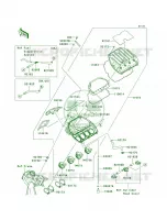 Air Cleaner per Kawasaki Ninja ZX-6R 2012