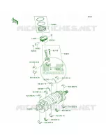 CrankshaftPistons per Kawasaki Ninja ZX-6R 2012