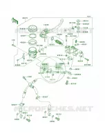 Front Master Cylinder per Kawasaki Ninja ZX-6R 2012