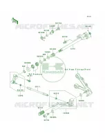 Gear Change Mechanism per Kawasaki Ninja ZX-6R 2012