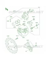 Rear Brake per Kawasaki Ninja ZX-6R 2012