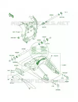 Swingarm per Kawasaki Ninja ZX-6R 2012