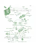 Water Pipe per Kawasaki Ninja ZX-6R 2012