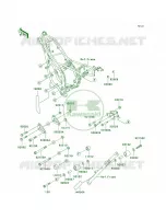Engine Mount per Kawasaki KDX220R 2003