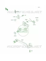 Gear Change Mechanism per Kawasaki KDX220R 2003