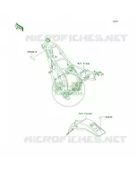 Labels per Kawasaki KDX220R 2003