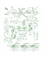 Radiator per Kawasaki KDX220R 2003