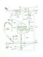 Rear Master Cylinder per Kawasaki KDX220R 2003