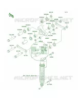 Rear Suspension per Kawasaki KDX220R 2003