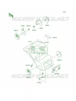 ReflectorsCN per Kawasaki KDX220R 2003
