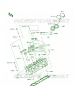 Cylinder Head per Kawasaki Ninja ZX-10R ABS 2011