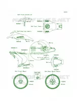 DecalsP.F.C.WhiteKEF per Kawasaki Ninja ZX-10R ABS 2011