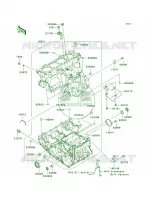 Crankcase per Kawasaki Ninja ZX-10R 2010