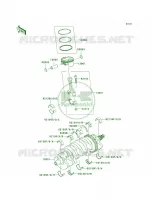 CrankshaftPistons per Kawasaki Ninja ZX-10R 2010
