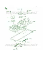 Cylinder Head Cover per Kawasaki Ninja ZX-10R 2010