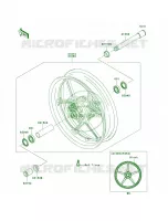 Front Wheel per Kawasaki Ninja ZX-10R 2010