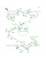 Gear Change Mechanism per Kawasaki Ninja ZX-10R 2010