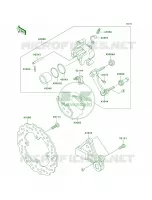 Rear Brake per Kawasaki Ninja ZX-10R 2010