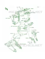 Rear Fenders per Kawasaki Ninja ZX-10R 2010