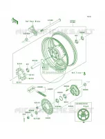 Rear WheelChain per Kawasaki Ninja ZX-10R 2010