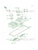 Cylinder Head Cover per Kawasaki Ninja ZX-10R 2009
