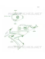 DecalsGreenE8F per Kawasaki Ninja ZX-10R 2009