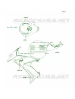 DecalsGreenE9FCN per Kawasaki Ninja ZX-10R 2009