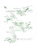 Footrests per Kawasaki Ninja ZX-10R 2009