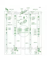 Front Fork per Kawasaki Ninja ZX-10R 2009
