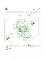 Front Wheel per Kawasaki Ninja ZX-10R 2009